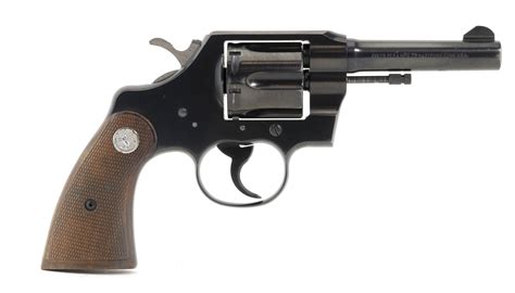 Colt Official Police 38 Special Caliber Revolver For Sale