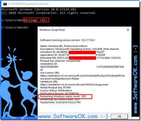 Is It Possible With Slmgr Rearm To Extend The Windows 10 Trial Period