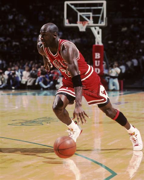 Michael Jordan Chicago Stiert Redactionele Stock Afbeelding Image Of Stieren Leiding