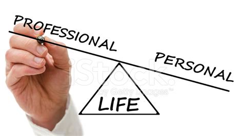 Balancing Professional And Personal Life Stock Photos