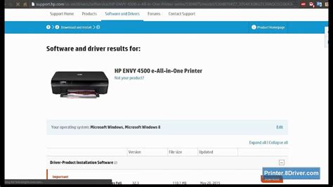 Download Hp Envy 4500 Printer Driver The