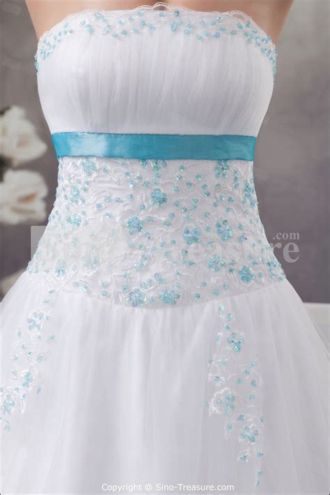 Aqua Blue And White Wedding Dresses Teal Dress For Wedding Aqua