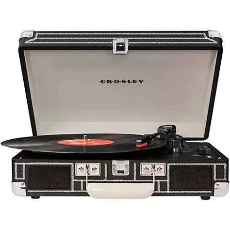 Crosley Cruiser Deluxe Portable Turntable Vinyl Record Player With