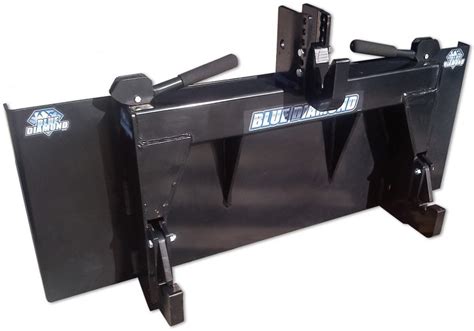 Universal Skid Steer To 3 Point Hitch Adapter Blue Diamond