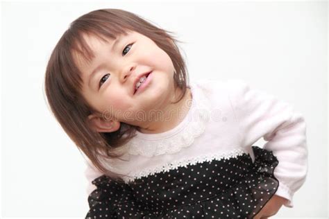 Smiling Japanese Baby Girl Stock Image Image Of Young 69972601