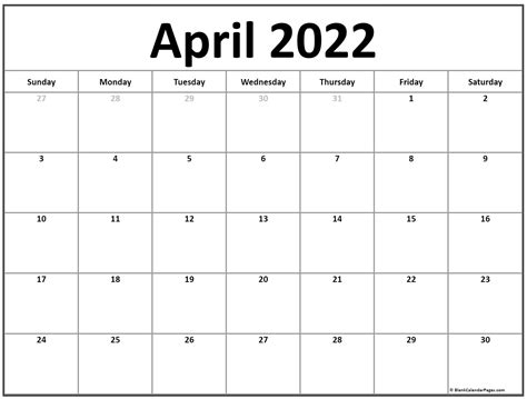 April 2021 Calendar Free Printable Calendar Templates