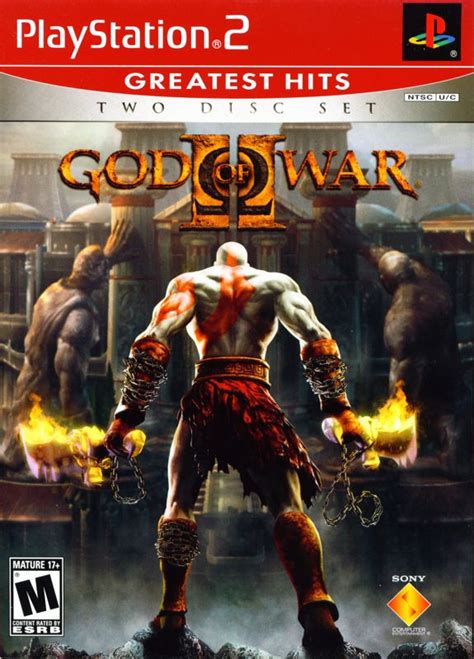 God of War II (2007) box cover art - MobyGames