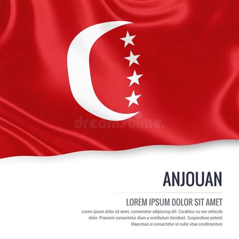 Comorian State Anjouan Flag Stock Illustration Illustration Of