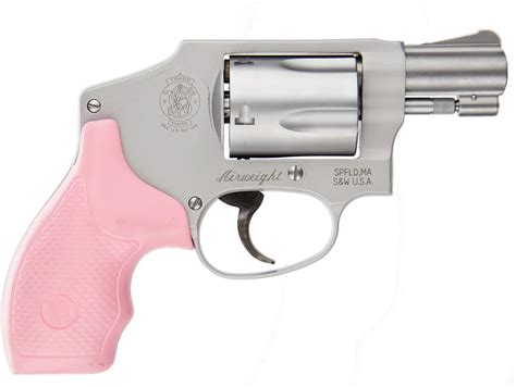 Smith And Wesson Model 642 Pink Grip 38 Sandw Special P Revolver Academy