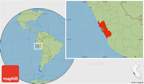 Lima Peru On World Map Table Rock Lake Map