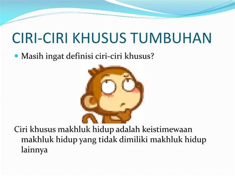 PPT - CIRI-CIRI KHUSUS TUMBUHAN PowerPoint Presentation, free download