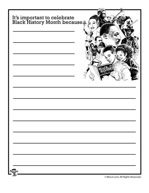 Print Off These Black History Month Worksheets Black History Month