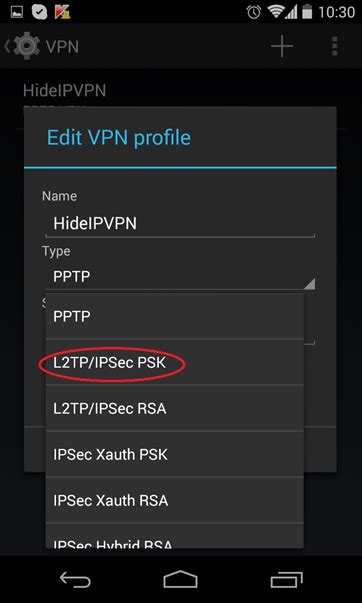 Pilh show advanced settings dan lalu pilih change proxy settings. How to setup L2TP on Android - HideIPVPN services