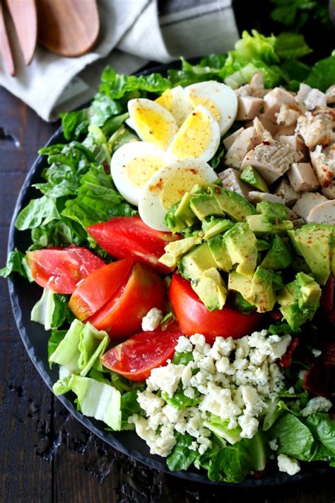 Healthy Chicken Cobb Salad Kims Cravings