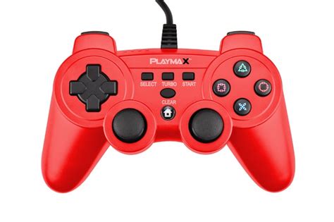Playmax Wired Controller Red Ps3 Buy Now At Mighty Ape Nz