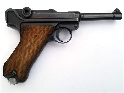 Wwii German 1939 S42 P08 Luger 9mm Pistol Warpath