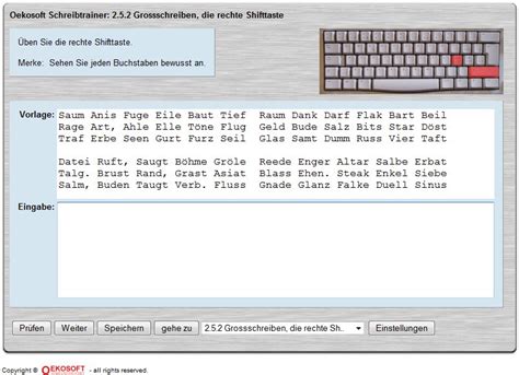 Die korrekten fingerpositionen findest du in unserem schreibtrainer, nachdem du dein tastaturlayout ausgewählt hast und eine übung startest. Tastaturschreiben