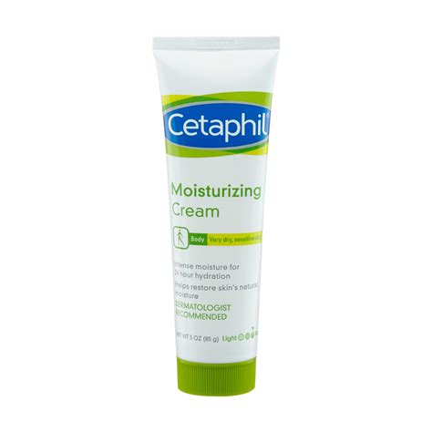 Cetaphil Moisturizing Cream For Dry And Sensitive Skin 3 Oz