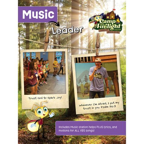 Music Leader Camp Firelight Vbs 2024 By Cokesbury Concordia Supply