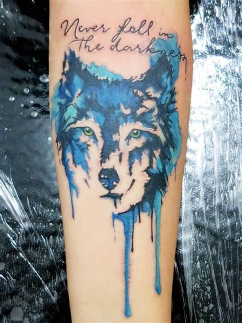 Wolf Tattoo Wrist Ideas Flawssy