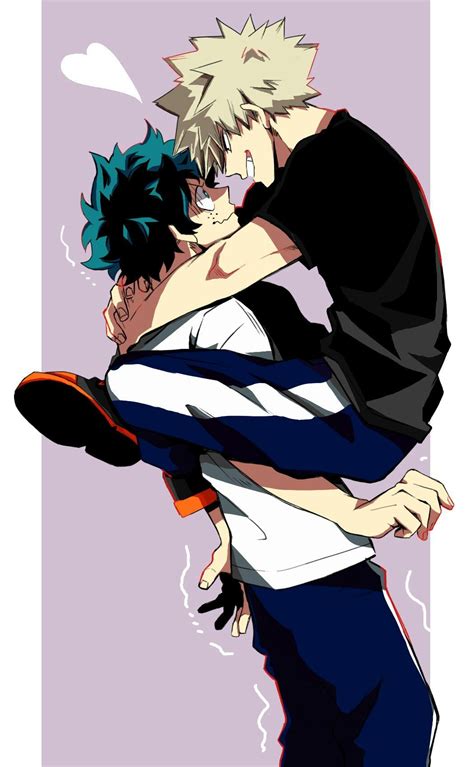 Boku No Hero Academia Katsuki Bakugou Midoriya Izuku KatsuDeku Mha My Hero My Hero