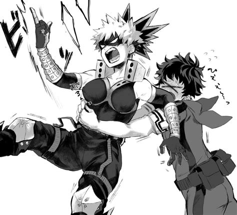 Genderbend Bakugou Katsuki And Midoriya Izuku Personajes Mejores