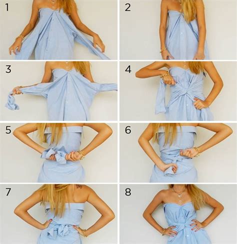 How To Turn Mens Tees And Long Sleeve Shirts Into Dresses Diy Dress