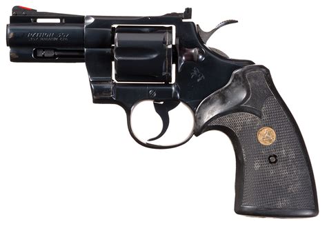 Desirable 3 Inch Barrel Colt Python Double Action Revolver