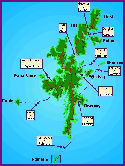 Tourist Scotland Shetlands