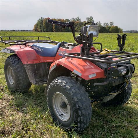 Suzuki Quadrunner 250 Specs Hp Weight And Top Speed Atv Style Guides Reviews Specs And
