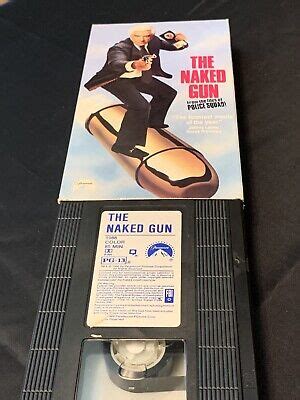 The Naked Gun From The Files Of Police Squad Vhs Ebay