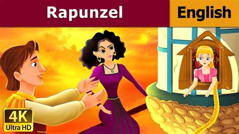 Rapunzel In English Fairy Tales Bedtime Stories 4k Uhd English