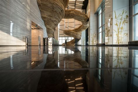 Gallery Of Atrium Tower Lobby Oded Halaf And Crafted By Tomer Gelfand