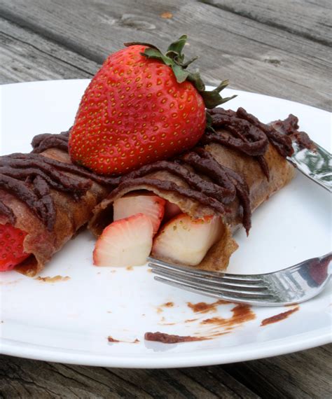 Raw Vegan Gluten Free Strawberry Chocolate Crepes Create N Plate