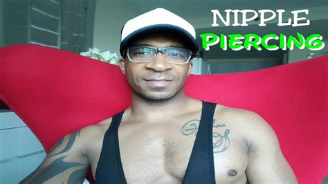 My Nipple Piercing Experience Youtube