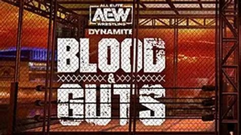 Aew Dynamite Blood And Guts 2023 Match Card And Results Aew Ppv