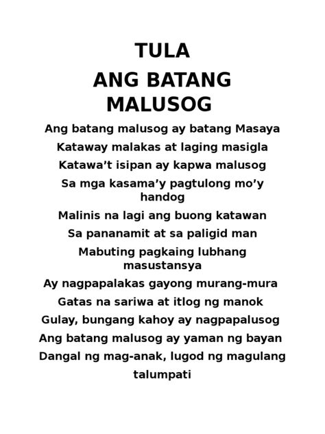 Ang Batang Malusogdocx