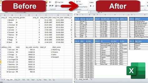 How To Create Good Looking Ms Excel Spreadsheets Youtube
