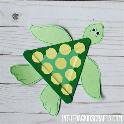 Sea Turtle Craft For Kids • In The Bag Kids Crafts