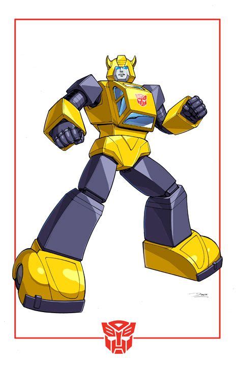 G 1 Bumblebee By Dan The Artguy On Deviantart Transformers Artwork