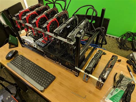 Another mining rig from ethereum miner.eu. 6 GPU Ethereum Mining Rig Upgrade to 8 GPUs Live Stream ...