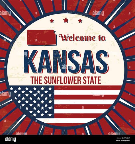 Welcome To Kansas Sign High Resolution Stock Photography And Images Alamy