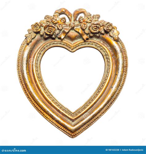 Cadre De Tableau De Forme De Coeur Photo Stock Image Du Charme Amour