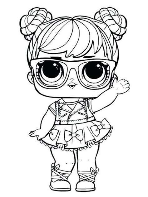 Free cool coloring pages for downloading and printing. Printable LOL Dolls Coloring Pages For Kids - Free ...