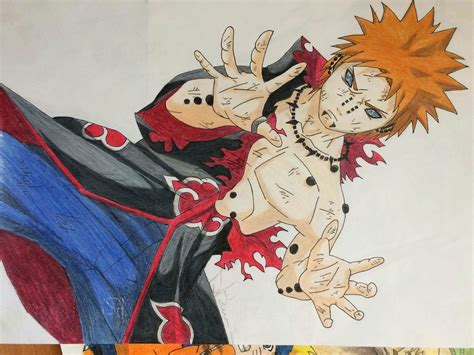Here Is My Draw Of Pain Naruto