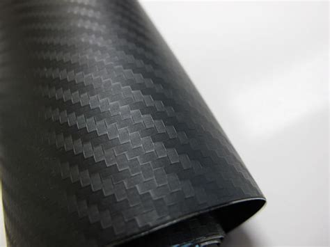 3d Dry Black Carbon Fiber Vinyl Sheet Flim 24 X 48 2x4 Car Interior