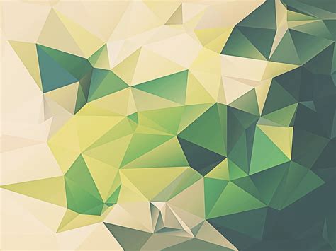 Hd Wallpaper Green And White Graphic Wallpaper Minimalism Geometry
