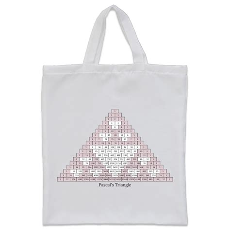 Pascals Triangle Tote Bag Tiger Moon