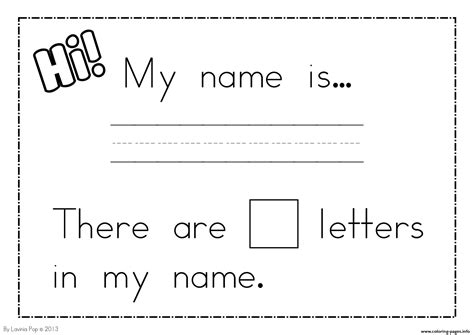 Name Writing Practice Handwriting Freebie Kindergarten Names Name