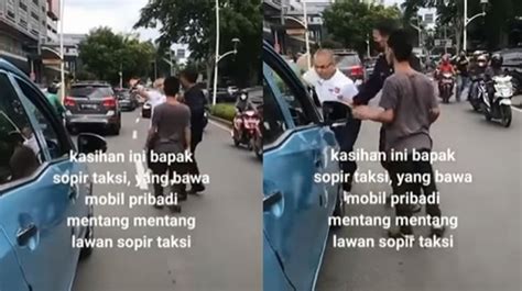 Viral Nyaris Baku Hantam Dengan Pengendara Mobil Pribadi Aksi Sopir